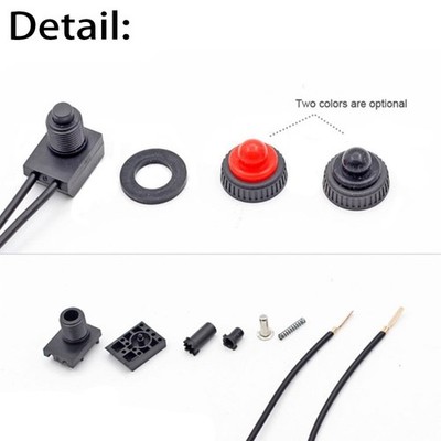 Black High Quality Cultivate Agricultural Irrigation Latching Button KP-107