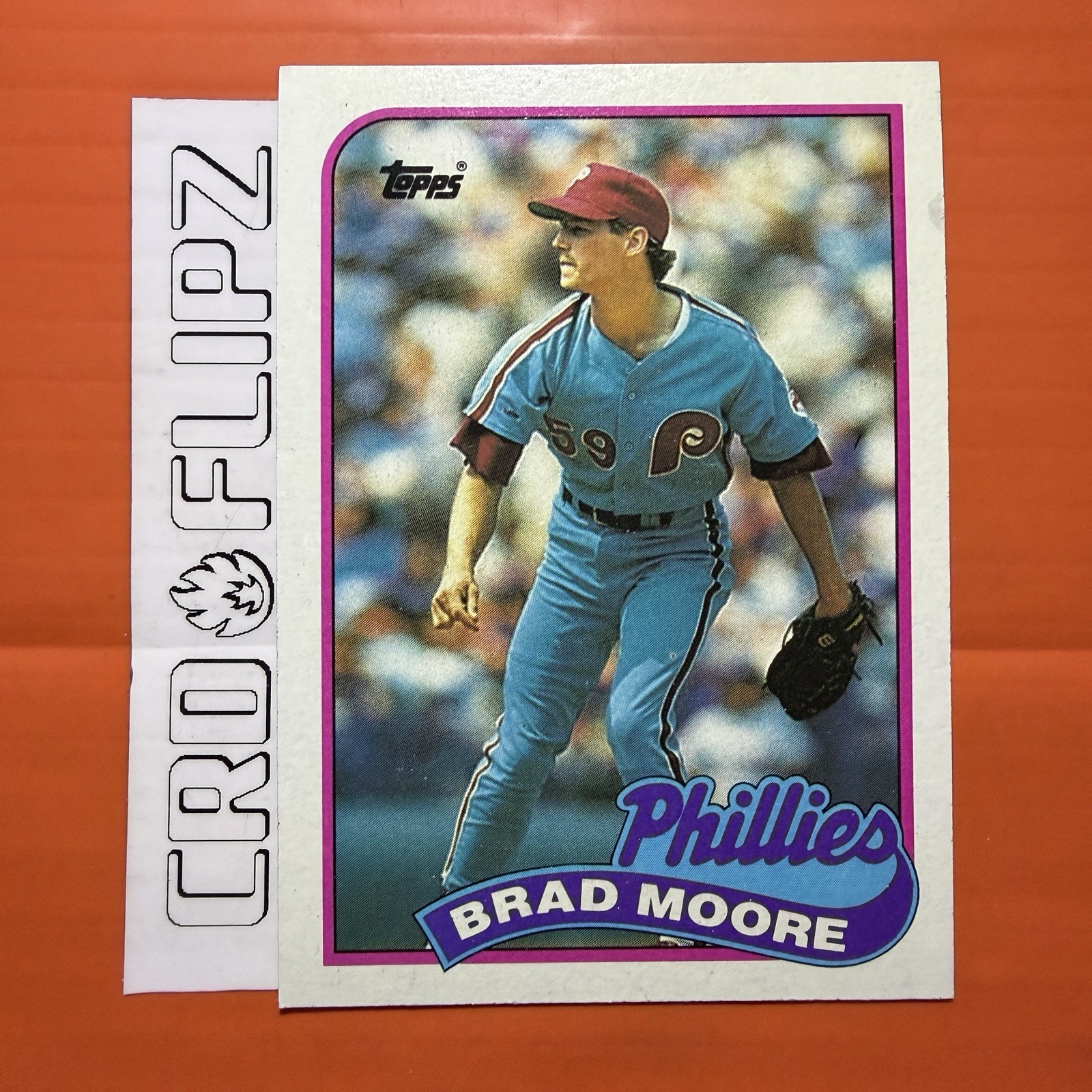 1989 Topps - Brad Moore #202 (RC)