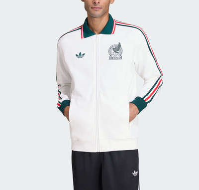 Adidas Mexico Away Anthem Jacket Men Jacket White Asian Fit JZ6462