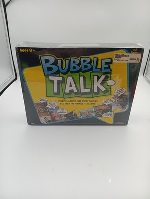 2010 Techno Source BUBBLE TALK Fun Family Board Game Free Shipping! T1698