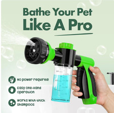 Soap  Shampoo Dispenser for Pet Wash and Garden Hose Sprayer Nozzle