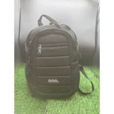 Onn. Black Nylon Backpack Camera Bag - Great Condition