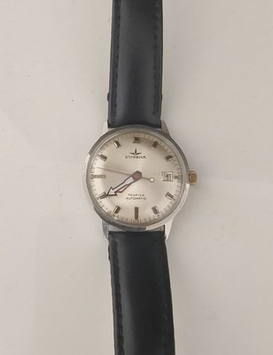 Dugena Tropica Automatikuhr, Silber