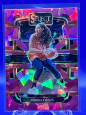 2024 Panini Select WNBA Brionna Jones #88 Prizm Pink Ice Connecticut Sun