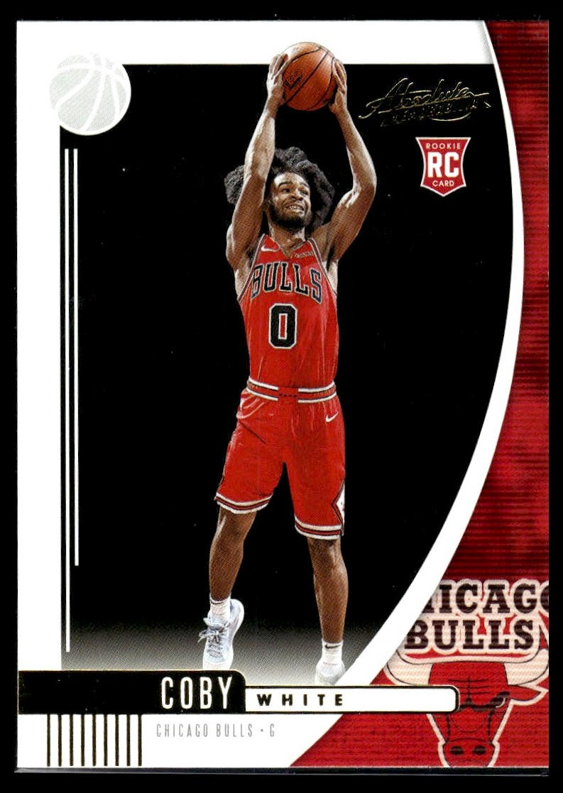 2019-20 Panini Absolute Memorabilia #86 Coby White Rookie