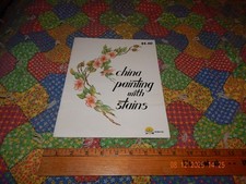 Daisy Books, China Pintint With Stains from 1977 art instruction book