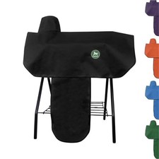 Waterproof Western Saddle Cover Black Fits Most Saddles