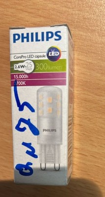 Philips CorePro LEDcapsule 2,6-25W G9 827 D LED-Lampe, ersetzt 25 Watt