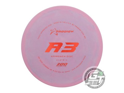 NEW Prodigy Discs 200 A3 174g Lilac Red Glitter Foil Midrange Golf Disc