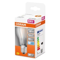 Osram Led Filament A60 Birne 4W = 40W E27 Matt 470Lm Fs 840 Neutralweiß 4000K