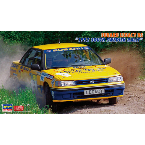 Subaru Legacy Rs 1992 South Swedish Rally Kit 1:24 Hasegawa Kit Auto -D- Neues M-image