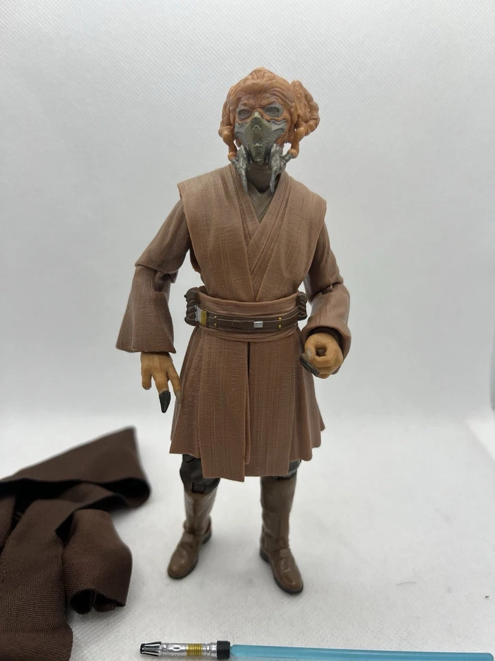 Figura Suelta Plo Koon Serie Negra Star Wars 6" Pulgadas COMPLETA Foto 2 de 4