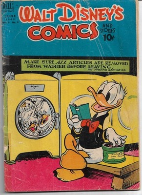 DELL Golden Age : Walt Disney Comics & Stories #105 (Walt Kelly) Carl Barks 1949