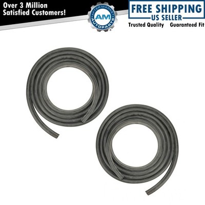 Door Weatherstrip Seal Rubber Pair Set of 2 for International Traveler Scout II
