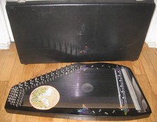 Therapy Harp Monochord Swarmandal CELESTIAL STRINGS Tuning 432hz with Case