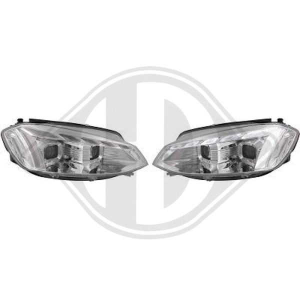 Diederichs Hauptscheinwerfersatz FüR VW Golf VII 5G1 BE1 BQ1 BE2 1.4 TSI-image