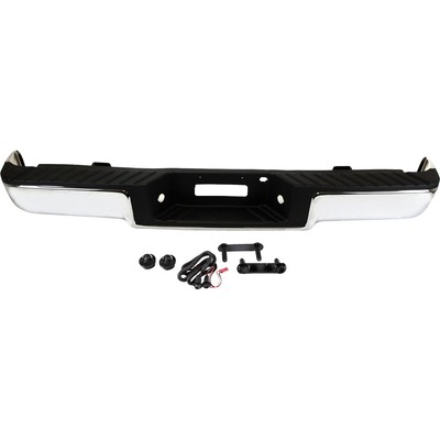 For 2006-2008 F-150 Step Bumper Rear Chrome Steel FO1103140 8L3Z17906B-PFM