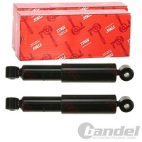 2X TRW ÖLdruck StoßDÄMpfer Satz Hinten Passend FÜR CitroËN Jumper Fiat Ducato