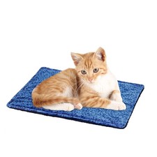 Self-Warming Cat Bed, Washable Double-Sided Pet Bed, Thick Fabric Comfort