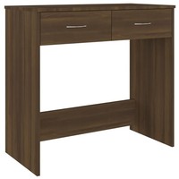 Schreibtisch Braun Eichen-Optik 80X40X75 Cm Spanplatte