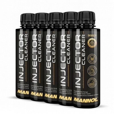 MANNOL 9957 Injector Cleaner Einspritzdüsenreiniger für Benzinmotoren, 5x250 ml
