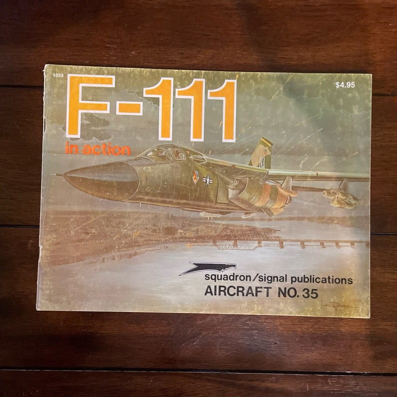 squadron signal aircraft #35 F-111 in action book