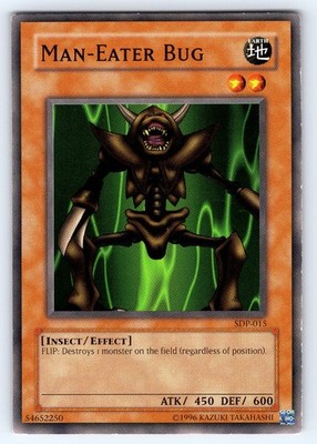 Man-Eater Bug Common Starter Deck: Pegasus SDP-015 Unlimited LP