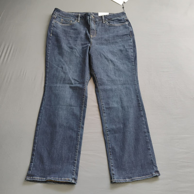 NYDJ  High Rise Straight Jeans Womens Size 18P Cool Embrace Liftxtuck Tecnologi 