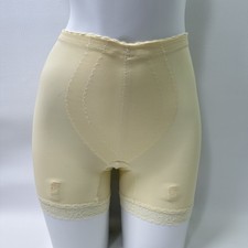 Vintage 60s MAIDENFORM Sea Dream Long Line Panty Girdle Garters Size S