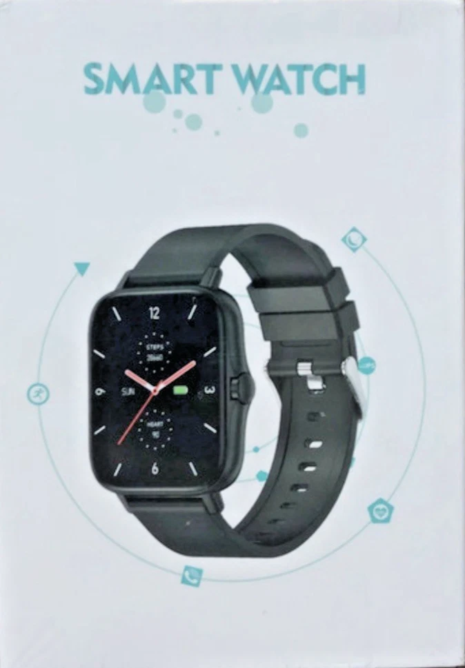 EGQINR Smart Watch – 1.7" HD Touchscreen Fitness Tracker with Bluetooth
Opens in a new window or tab