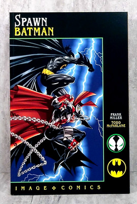 1994 Image & DC Comics Spawn vs Batman One-Shot Frank Miller Todd McFarlane TPB