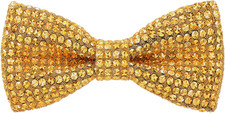 Rhinestone Bow Ties for Men Pre-tied Sequin Diamond Mens Women Tuxedo Bowtie wit