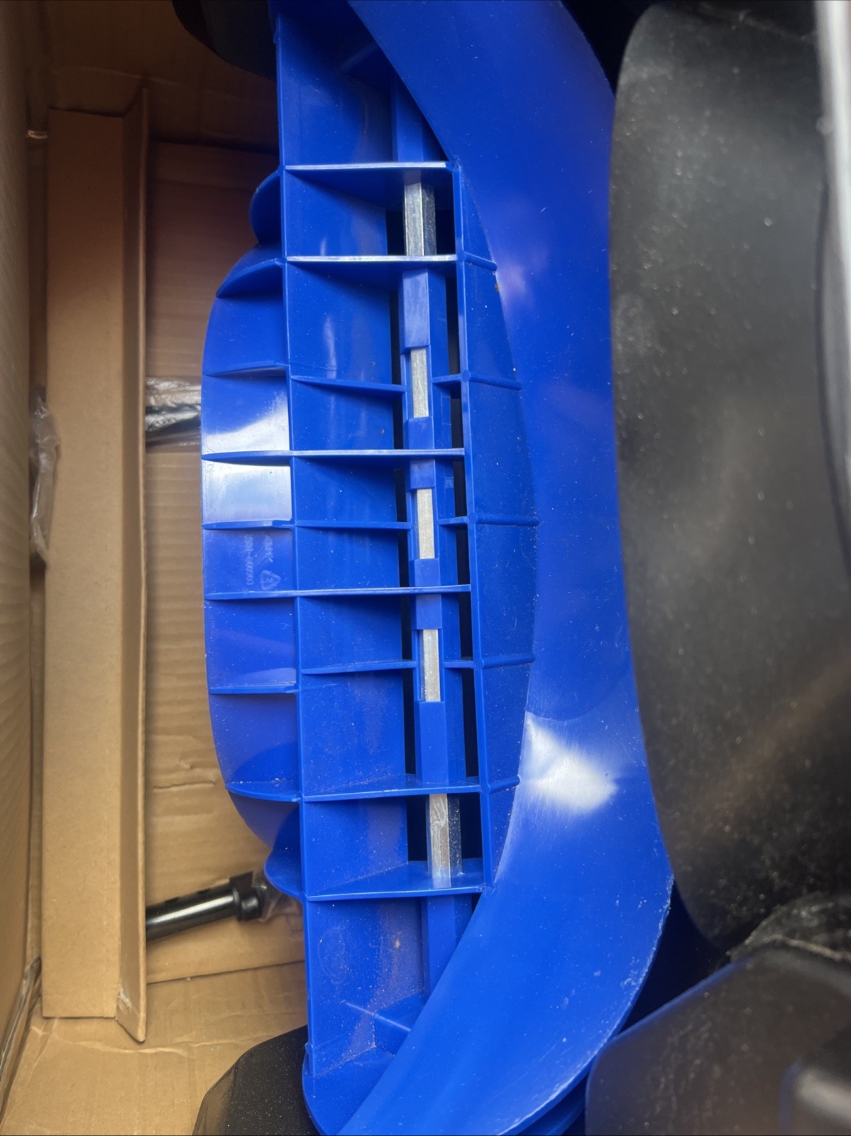 Snow Joe Electric Snow Blower, Push Snow Thrower for Driveway Snow Removal, Blue