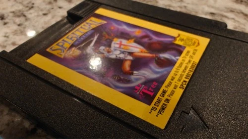 Spiritual Warfare for Nintendo Entertainment System (NES) Cart and slip cover