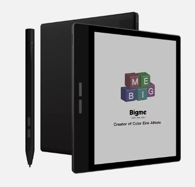 BigMe Ebook Reader, 7 Inch Color E-Ink Screen Tablet, Portable Electronic Book E