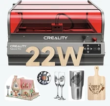 Creality Falcon2 Pro 22W Laser Engraver HighPower Precision for Wood Glass Metal