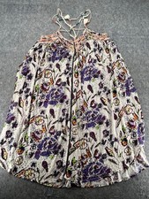 Free People Garden Party Cotton Blend Boho Knit Dress Size M