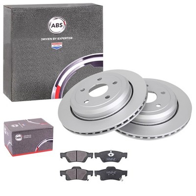 ABS BREMSSCHEIBEN 330mm + BELÄGE HINTEN passend für JEEP GRAND CHEROKEE 4 IV WK