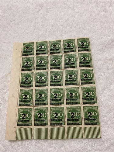 GERMANY-(-1923-)-2.000000 Mark-INFLATION lot Of Blocks /FAULTS-SEE PHOTOS.#4 - Picture 2 of 9
