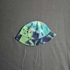 Sportsman Kona Big Wave Liquid Aloha Multicolored Tiedye Cotton Youth Sun Hat
