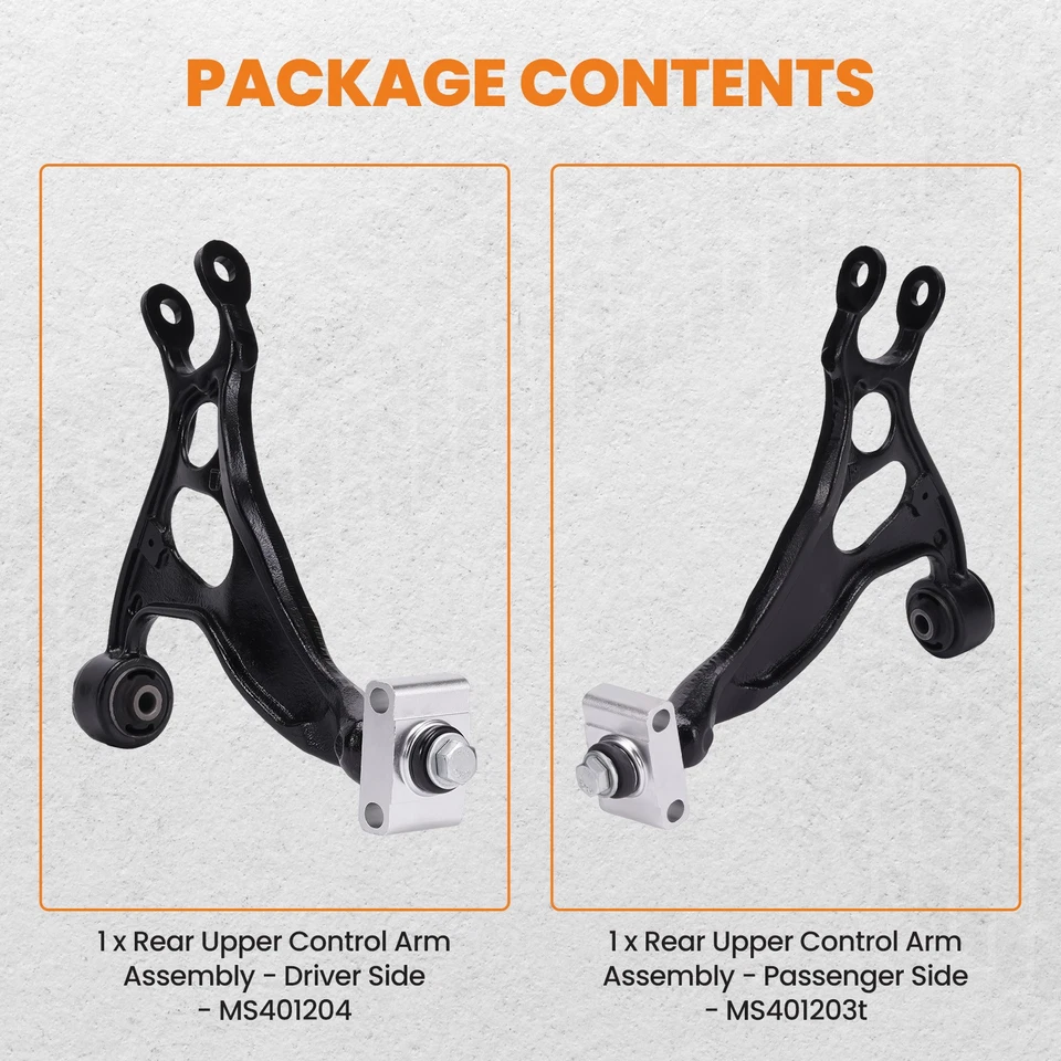 2PCS BRAS DE SUSPENSION ARRIÈRE SUPÉRIEURS FOR FORD EXPLORER FLEX TAURUS LINCOLN - Photo 4/4