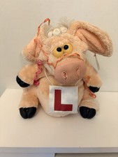 Vintage Piggin Pigs Collection Plush Hen Do Party Teddy Carte Blanche Tags 7”