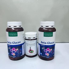 Sanct Bernhard Set: 2 x Beta-Glucan + Apfelessig Kautabletten NEU OVP