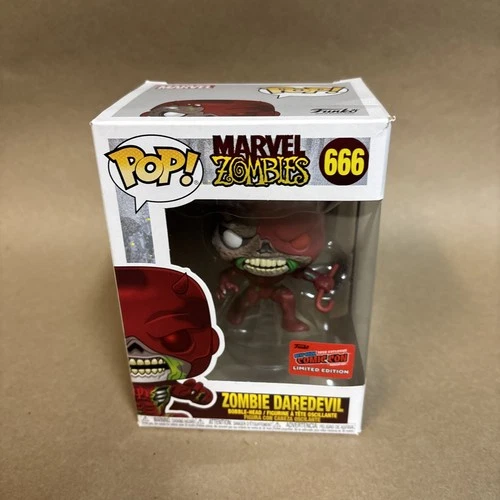 Funko Pop! Vinyl: Marvel - Zombie Daredevil - Box Lunch New York Comic Con...