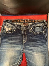 Rock Revival Women's Jeans Easy Boot Iselin, Size 30 JBX4