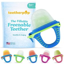 Fillable Freezable Teethers for Babies - Breastmilk Teether with Spill-Proof ...