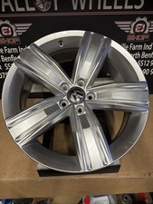 1X VOLKSWAGEN VW TIGUAN VICTORIA FALLS 19" ALLOY WHEEL SILVER 7J ET43 5NA601025Q