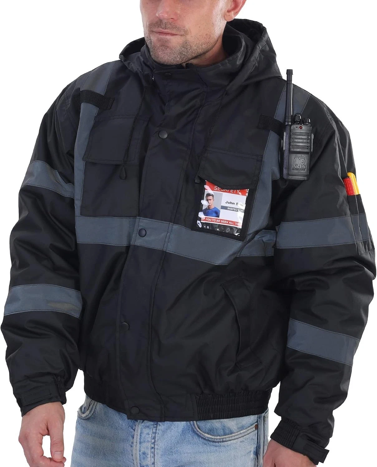 High Visibility Safety Jacket J2023 - size L - NEW image 1