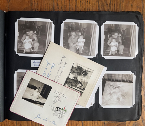 Album fotografico vintage anni 40-50 caccia pilota famiglia vita caccia barche aviazione - Foto 9 di 16