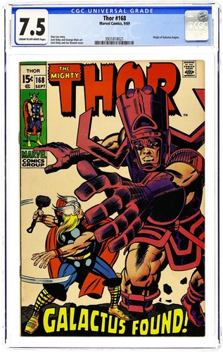 Thor #168 CGC 7.5 1969 3931818021